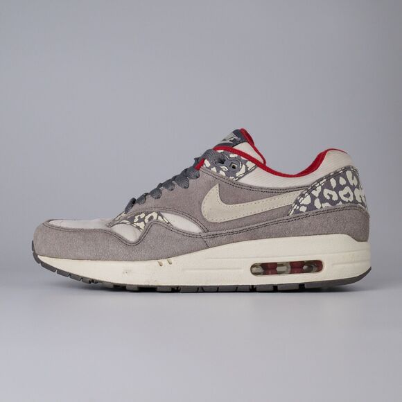 Women's Vintage Nike Air Max 1 Leopard Pack 2012 Running Shoes 319986-099 sz 8 - Picture 4 of 13